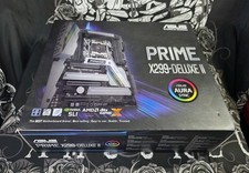ASUS Prime X299-Deluxe II Motherboard With Intel I7 9800X CPU 8 Core LGA2066 ATX picture