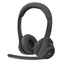 Logitech Zone 301 Wireless Bluetooth Headset Noise-Canceling Mic Graphite (2) picture