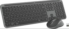 Logitech Signature MK955 Wireless Keyboard and Mouse Combo – Black – New Sealed picture
