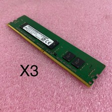 Micron MTA9ASF51272PZ-2G1A2HG 4GB 1RX8 PC4-2133P-RDP-10 Laptop Memory Ram Lot X3 picture
