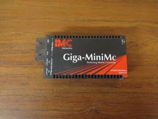 + IMC NETWORKS 856-10731 GIGA-MINIMC 10/100/1000 Mbps GIGABIT FIBER CONVERTER  picture
