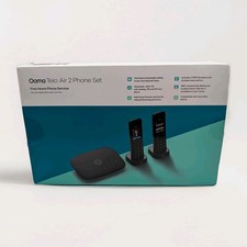 Ooma Telo Air 2 Phone Set Model TELOAIR22HD3 2 Handhelds New Open Box picture