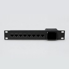 JetKVM + Keystone Rack Mount 10 Inch 1U Choose Layout Black White PETG picture