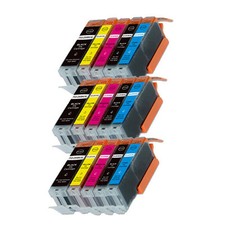 15 PK New Ink Set with chip for Canon Series 250 251 MX922 MG5622 MX920 MG6622 picture