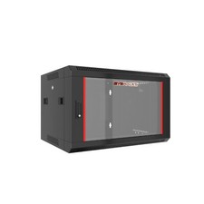 9U Server Rack Wall Mount Networking Enclosure Locking Data Cabinet Glass Door picture