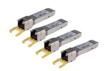 HPE C8S75B MSA 1Gb RJ-45 iSCSI 876145-001  SFP-T 100M over RJ45 cable 4 Pack picture