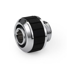 Alphacool Apex Grip SoftTube Fitting, 13/10mm, Chrome picture