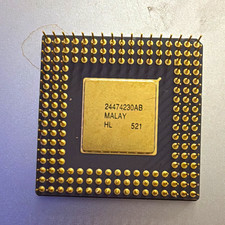 Intel IntelDX4 A80486DX4-100 Socket 3 CPU 100MHz 33MHz Bus 16KB Cache picture