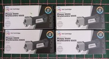 4 New LD Black Ink Cartridge Lot Phaser 6500 WorkCentre 6505 XEROX Compatible picture