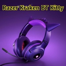 1PCS Razer X Pokémon Gengar Kraken V2 Wired Headset Headphone Limited Edition N picture