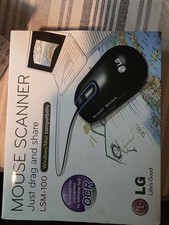 LG Smart Scan Mouse LSM-100 Portable Scanner OCR Wired USB - OPEN BOX Complete picture