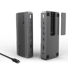 WAVLINK Thunderbolt 5 Dock 12-in-1 M2 NVMe 140W PD Triple 4K Dual 8K Mac Windows picture