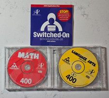 Switched-On Schoolhouse 2004 4th Grade 400 Math Language Arts AOP 2.0 CDs picture