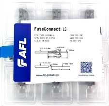 AFL FUSEConnect LC/UPC SM Connector - 2mm Blue (6 pack) picture