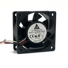 1X AFB0612HH-R00 Daul ball  Alarm cooling fan DC12V 0.25A 60×60×25mm 3wire  #DD picture