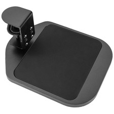 VIVO Wooden Clamp-on Adjustable Computer Mouse Pad and Device Holder for Desks, picture