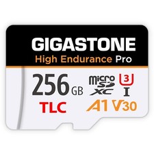 [5-Yrs Free Data Recovery] GIGASTONE 256GB Micro SD Card, High Endurance Pro ... picture