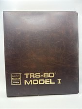 Radio Shack TRS-80 Model I Software Library Binder TRSDOS Disk BASIC Manuals picture