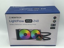 Montech LightFlow ARGB 240mm All in One Liquid CPU Cooling Kit - Black picture