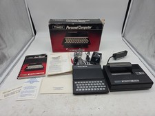 Timex Sinclair 1000 Personal Computer W/ 2040 Printer/ Box/ Manuals - Untested picture