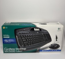 Logitech Cordless Desktop MX5000 Laser Bluetooth -New Open Box picture
