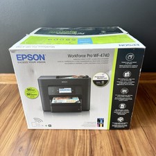 New (In Open Box) Epson Workforce Pro WF-4740 All-in-One Inkjet Printer picture