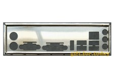 For ASRock J3455M & J4105M Shield I/O IO Rear Baffle Backplate Motherboard picture