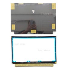 LCD Back Cover + Front Bezel Black For Dell Alienware M15 R3 0VGKFM 07CK61 picture