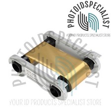 Evolis RCT016NAA Gold Monochrome Ribbon for Elypso/Zenius/Primacy - 1000 prints picture