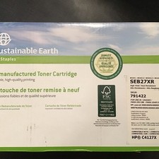 Staples Sustainable Earth Model SEB27XR HP Laser jet Toner Black New picture