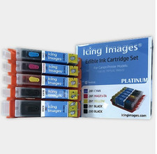 Icing Images 280 / 281 Edible Ink Cartridge Set - Platinum picture
