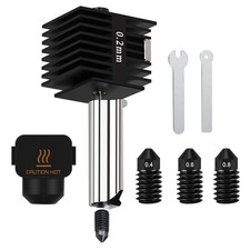 0.2mm A2L/A1 Mini/A1 Hotend Print Head Hot End Kit, with Extra 0.4mm 0.6mm 0.... picture