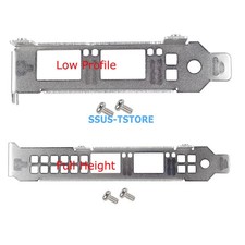 LOT Low Profile / Full Height Brackets for Intel X520-DA2 X520-SR2 X710-DA2 picture