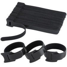 MVYC Reusable Cable Ties, Hook and Loop Cord Organizer, 6 Inch 120 PCS picture