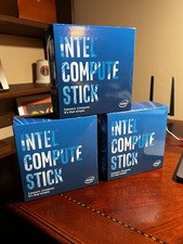 Lot of 3 New Intel Compute Sticks (STK1AW32SC) New in Box, Unopened picture