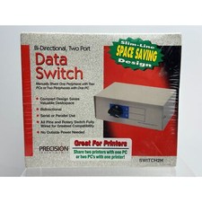 Precision Instruments Two Port Data Switch New-Sealed in Factory Plastic picture