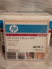 HP C7973A LTO-3 ULTRIUM RW  800GB Data Cartridges New Lot of 9  picture