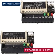 Ximimark 2Pcs Compact Flash CF Card to 3.5 Female 40 Pin IDE Hard Drive Bootable picture