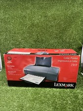 Lexmark Z517 Color Jetprinter ~ Sealed/ New.    s3 picture