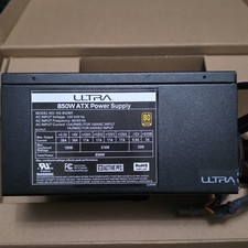 Ultra 850W ATX Modular PSU 80 PLUS Black PCIe SATA Molex Floppy HS-850BR picture