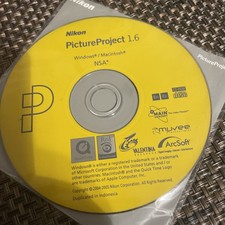 Nikon Picture Project 1.6 CD-Rom  Software / Reference Manual 2 CDs picture