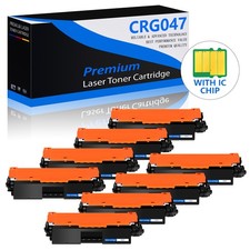 8PK 047 Toner Cartridge Compatible for Canon CRG047 LBP112 MF112 MF110 LBP110 picture