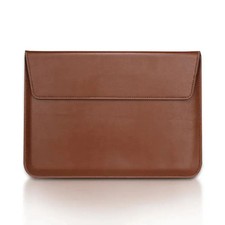 For MacBook Pro 13 Air & Dell Lenovo Laptops PU Leather Sleeve Case picture
