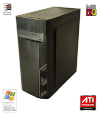 NEW* AMD Athlon X2 4850e 4GB ATI X300 Win98 XP DOS Multiboot Retro PC  50+ Games picture