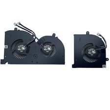 New For MSI GS75 Stealth P75 Creator MS-17G1 MS-17G2 CPU & GPU Cooling Fan 5V US picture