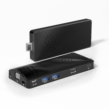 Fanless Mini PC Stick Win 10 Micro Desktop Celeron J3455 4GB 64GB eMMC USB3.0 picture