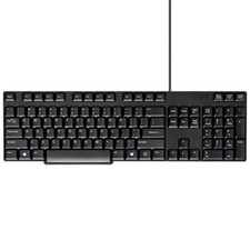 Wired USB Keyboard Standard English Layout Low Profile For PC Computer Laptop picture