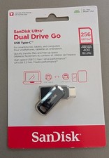 SanDisk Ultra 256GB Dual Drive Go USB Type-C Flash Drive (SDDDC3-256G-A46) NEW picture