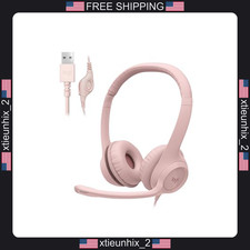Logitech H390 Wired Headset for PC and Laptop, USB-A, Noise-Canceling Mic picture