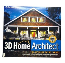 Broderbund 3D Home Architect Deluxe 4.0 PC CD-ROM Home Styles 1500 Home Plans picture